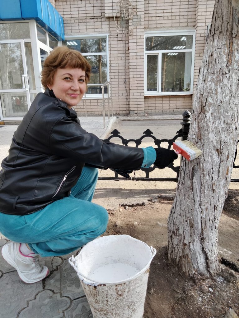 На общегородской субботник вышли сотрудники ТОО «КЭЦ» - Костанайский  ЭнергоЦентр